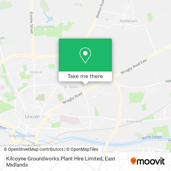 Kilcoyne Groundworks Plant Hire Limited map