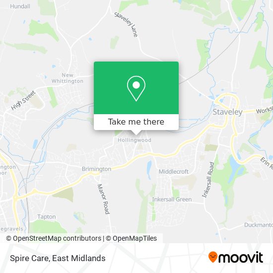 Spire Care map