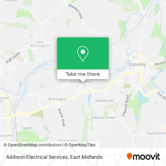 Addison Electrical Services map