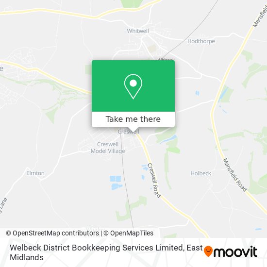 Welbeck District Bookkeeping Services Limited map