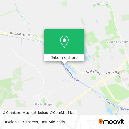 Avalon I.T Services map
