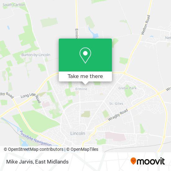 Mike Jarvis map