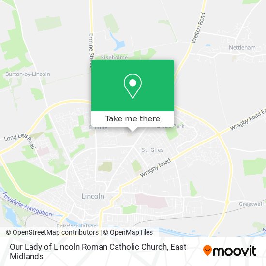 Our Lady of Lincoln Roman Catholic Church map
