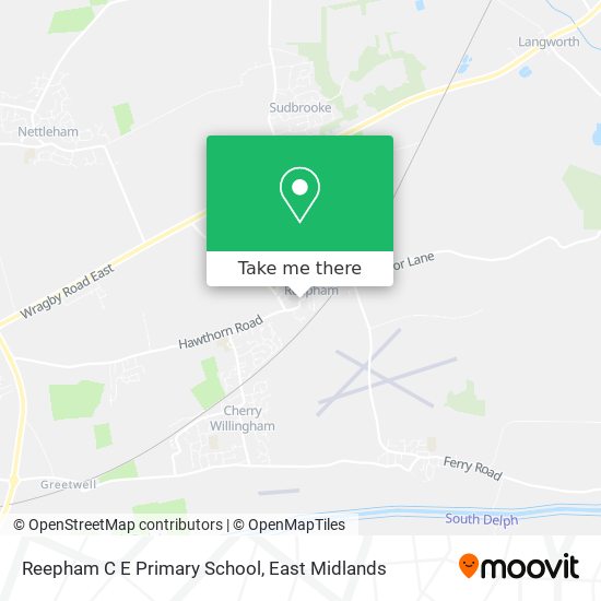 Reepham C E Primary School map