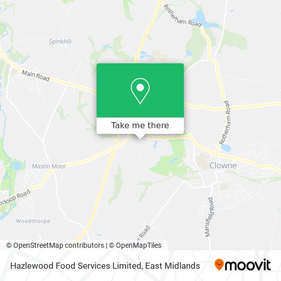 Hazlewood Food Services Limited map