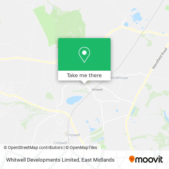 Whitwell Developments Limited map