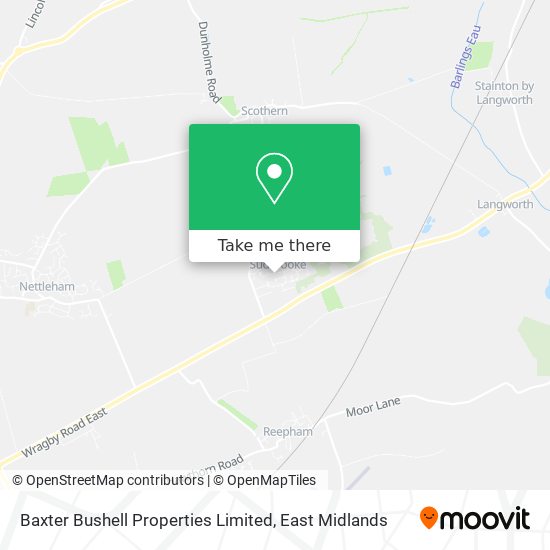 Baxter Bushell Properties Limited map