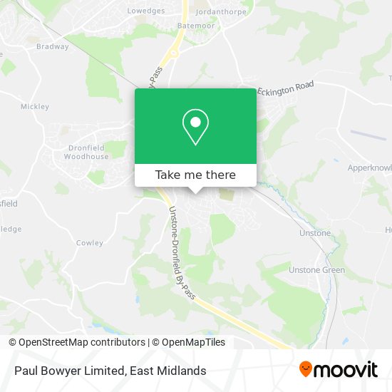 Paul Bowyer Limited map
