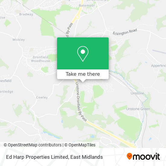 Ed Harp Properties Limited map