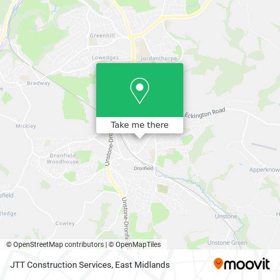 JTT Construction Services map