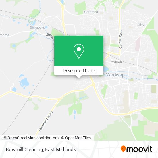Bowmill Cleaning map