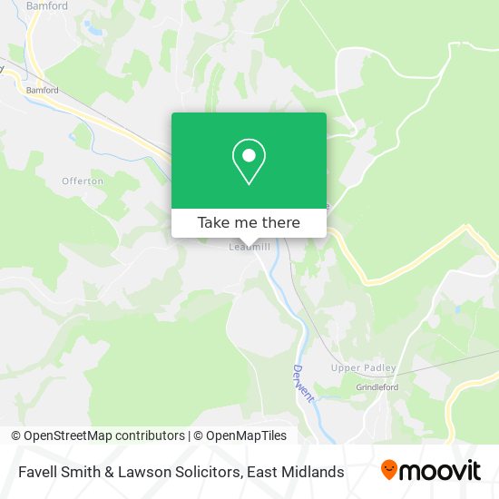 Favell Smith & Lawson Solicitors map
