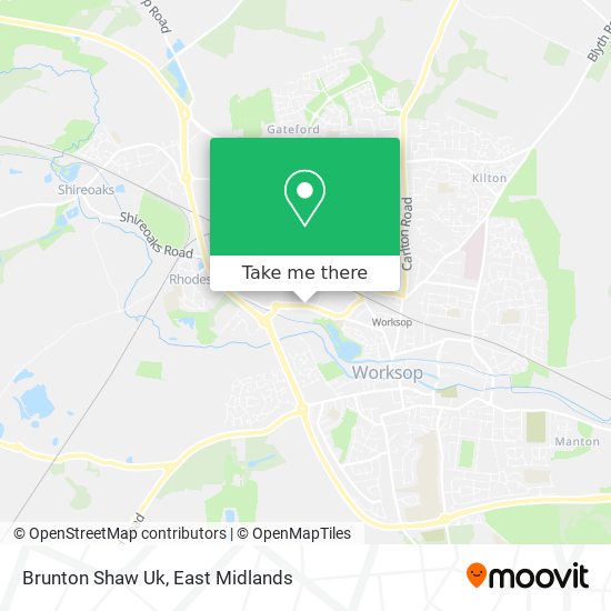 Brunton Shaw Uk map