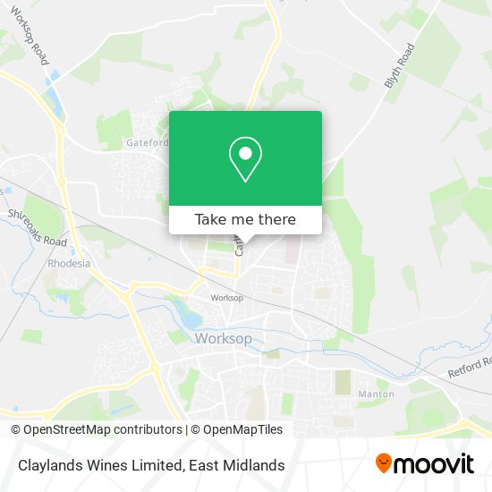 Claylands Wines Limited map
