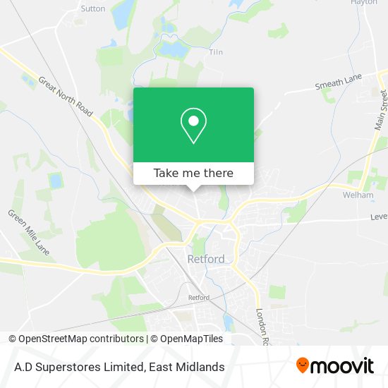 A.D Superstores Limited map