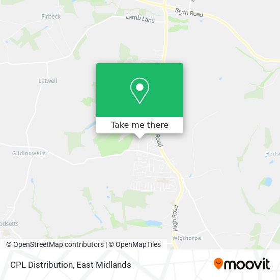 CPL Distribution map