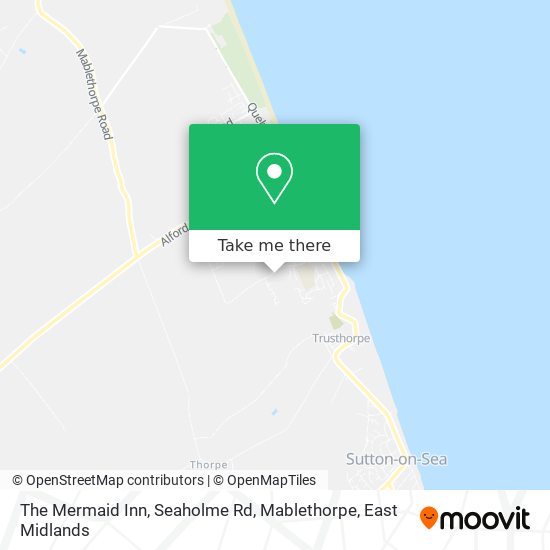 The Mermaid Inn, Seaholme Rd, Mablethorpe map