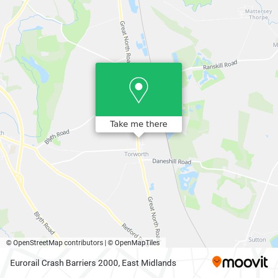 Eurorail Crash Barriers 2000 map