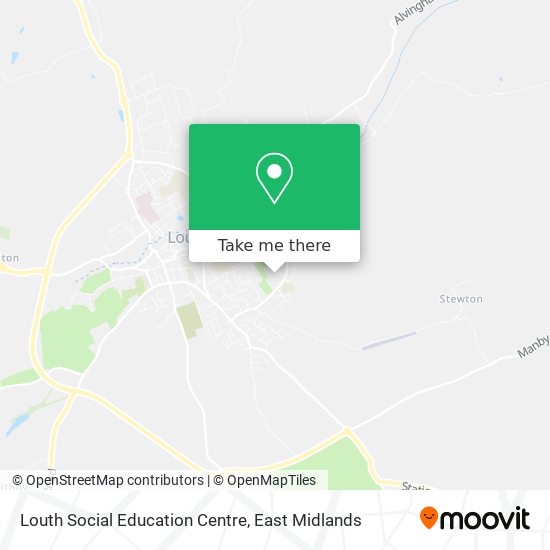 Louth Social Education Centre map