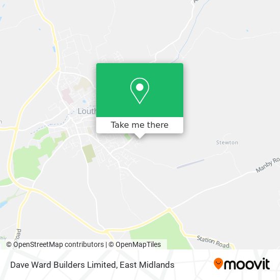 Dave Ward Builders Limited map