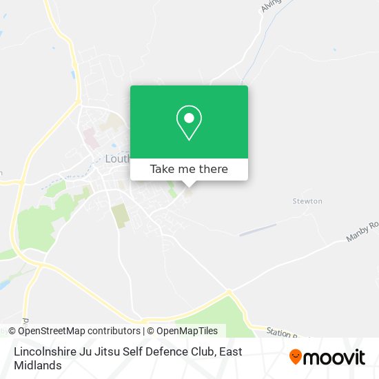 Lincolnshire Ju Jitsu Self Defence Club map
