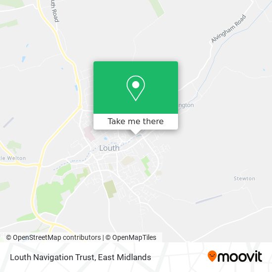 Louth Navigation Trust map