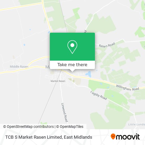 TCB S Market Rasen Limited map