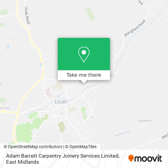 Adam Barrett Carpentry Joinery Services Limited map