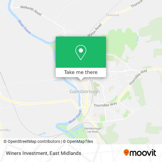 Winers Investment map