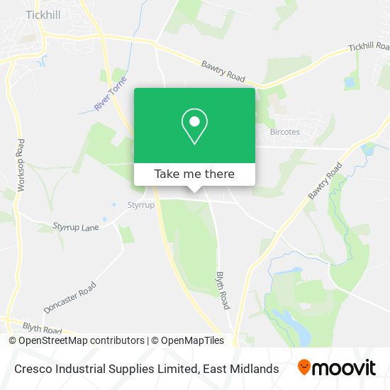 Cresco Industrial Supplies Limited map