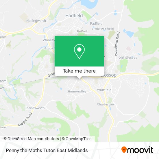 Penny the Maths Tutor map