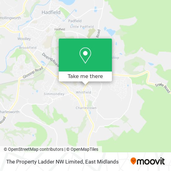 The Property Ladder NW Limited map