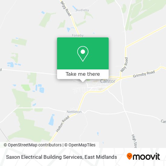 Saxon Electrical Building Services map