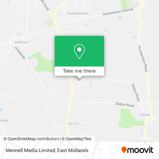 Mennell Media Limited map