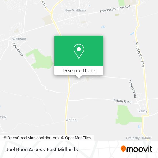 Joel Boon Access map