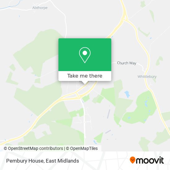 Pembury House map