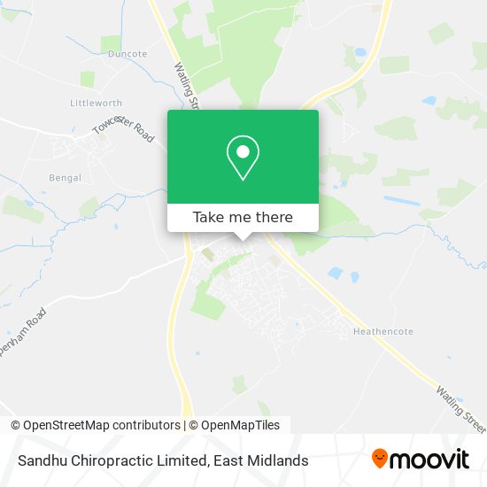 Sandhu Chiropractic Limited map