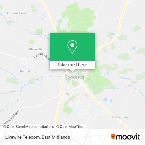 Livewire Telecom map