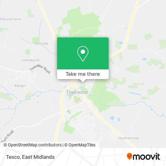 Tesco map