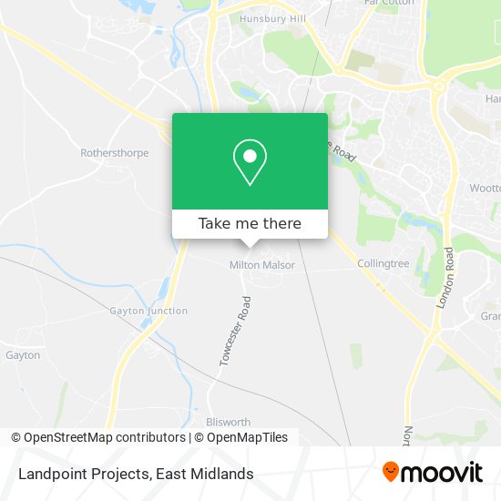 Landpoint Projects map