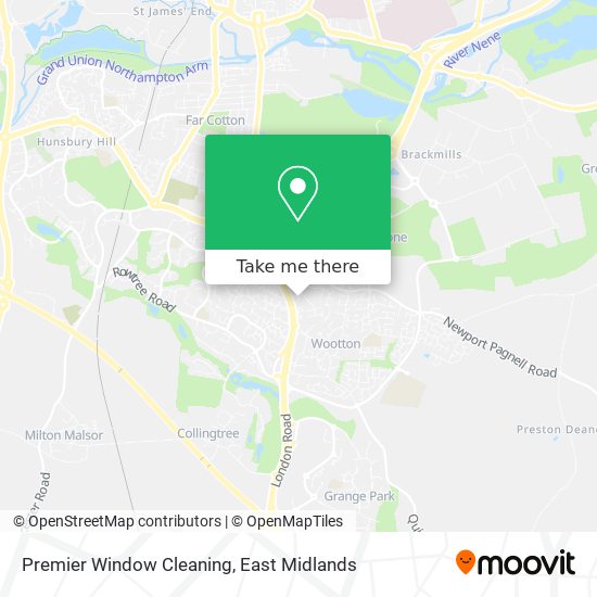 Premier Window Cleaning map