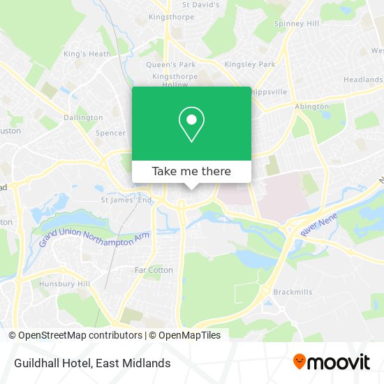 Guildhall Hotel map