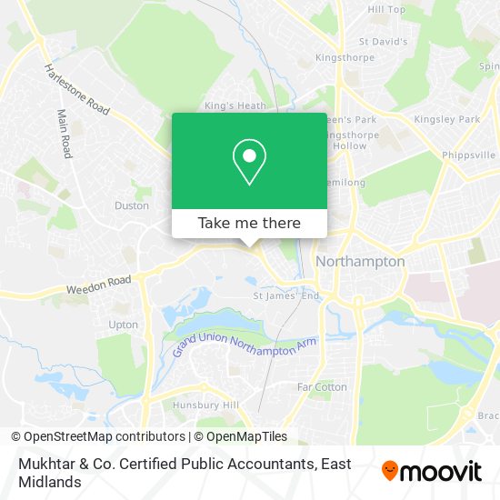 Mukhtar & Co. Certified Public Accountants map