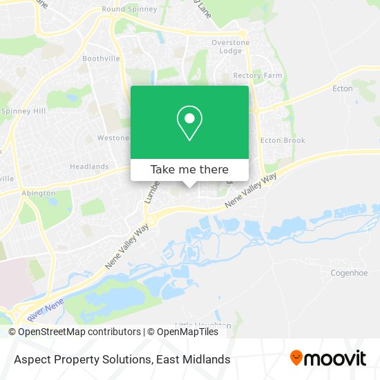 Aspect Property Solutions map