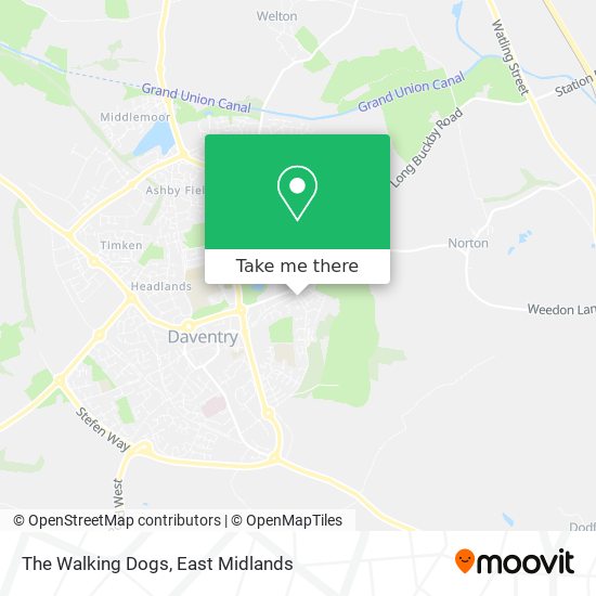 The Walking Dogs map