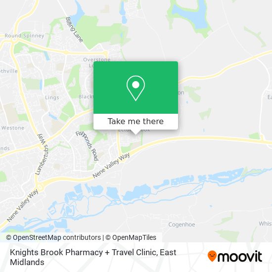 Knights Brook Pharmacy + Travel Clinic map