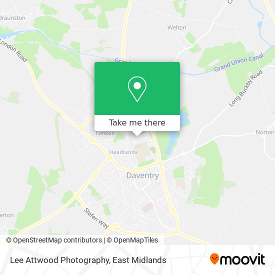 Lee Attwood Photography map