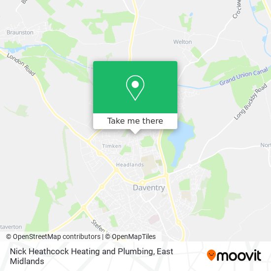 Nick Heathcock Heating and Plumbing map