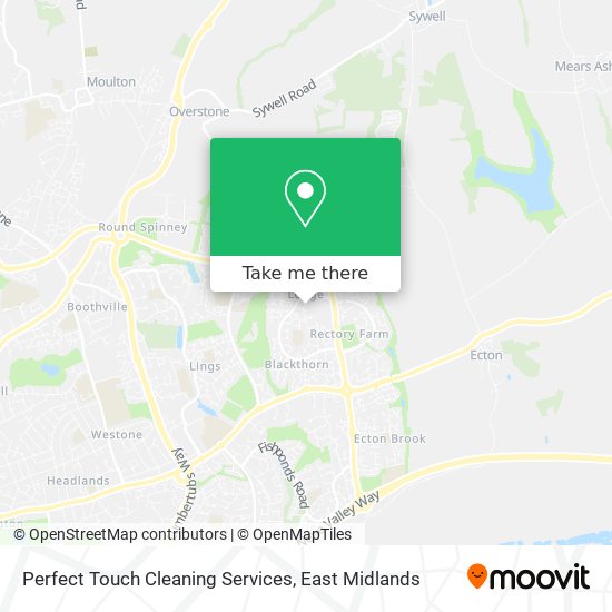 Perfect Touch Cleaning Services map