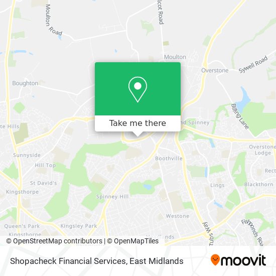 Shopacheck Financial Services map